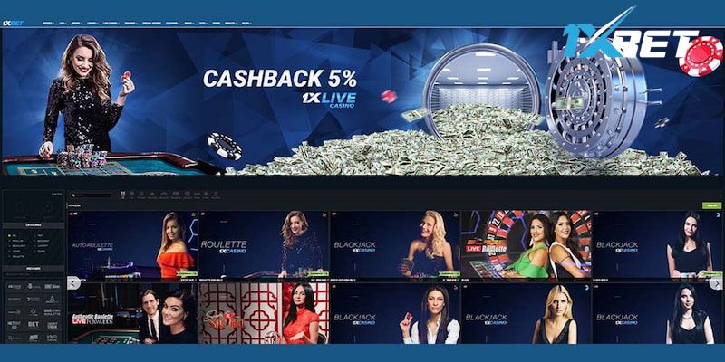 Casino Online 1XBET mang tới lựa chọn hàng đầu trên thị trường 